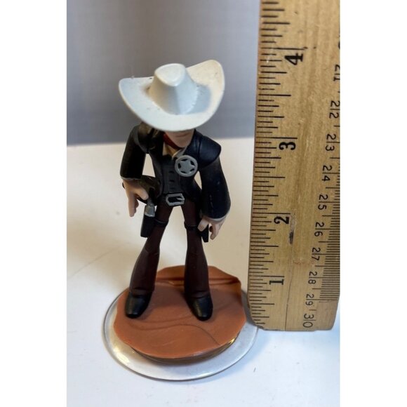 Disney Infinity Lone Ranger Figure Sheriff 3.75" Model INF-1000004 - Picture 4 of 4